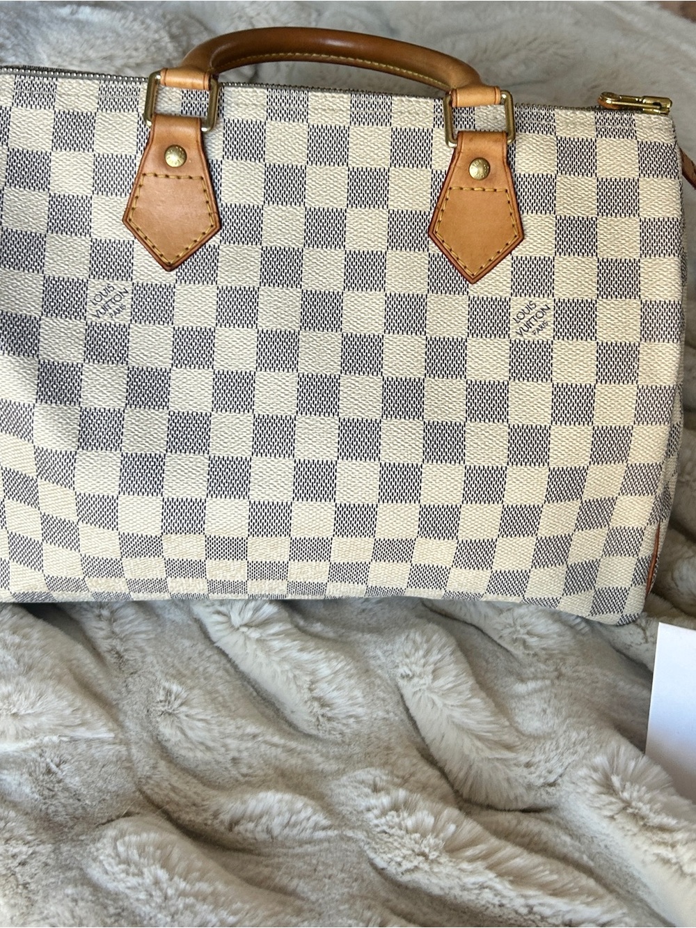 Louis Vuitton Damier Azur Canvas Speedy 30